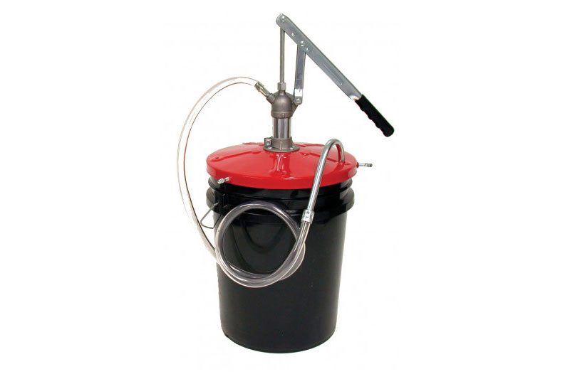For 5 Gallon Bucket Hydraulic Oil Transfer Pump Manual Oil Distributor TOP