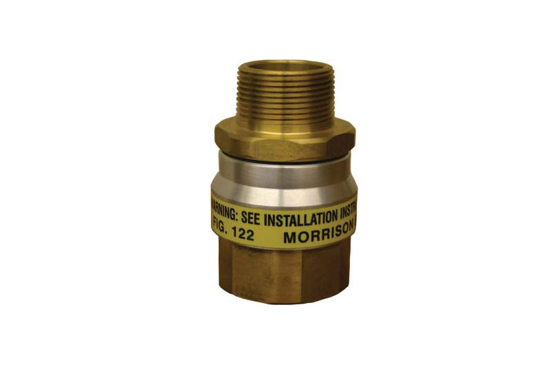 Swivel 1.5" Brass NPT & Brass Body