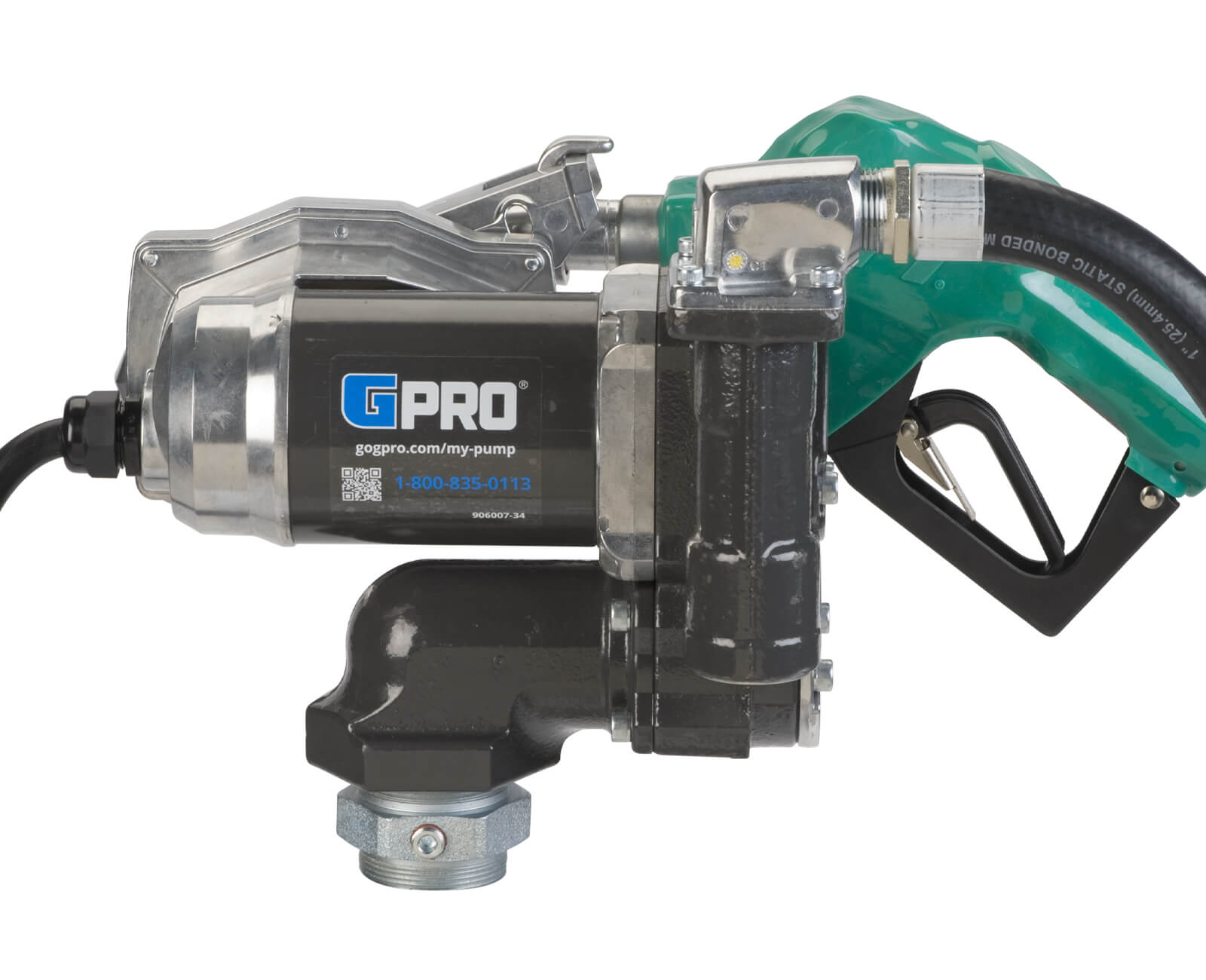 GPRO V25 25 GPM 12 VOLT PUMP W/EASY STOP, HOSE & AUTO NOZZLE - Image 3