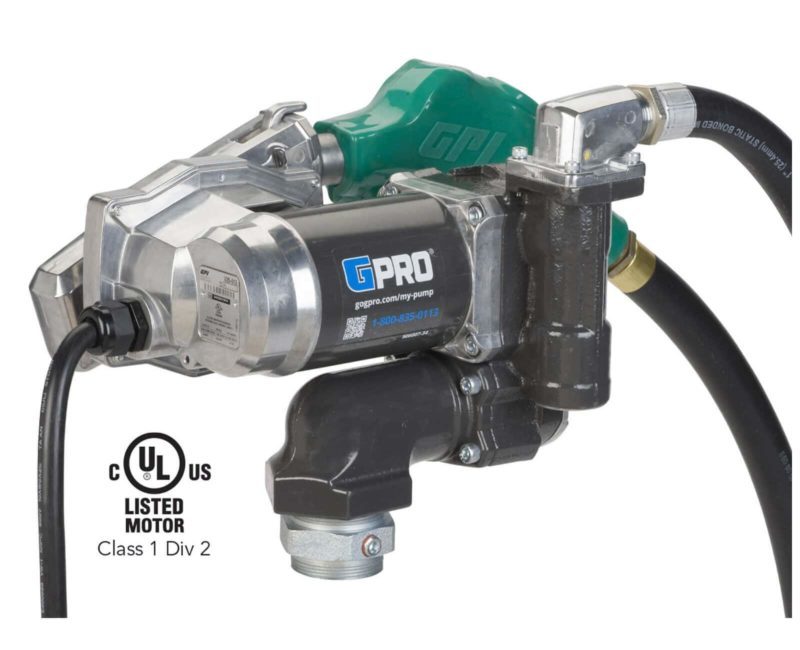 GPRO V25 25 GPM 12 VOLT PUMP W/EASY STOP, HOSE & AUTO NOZZLE